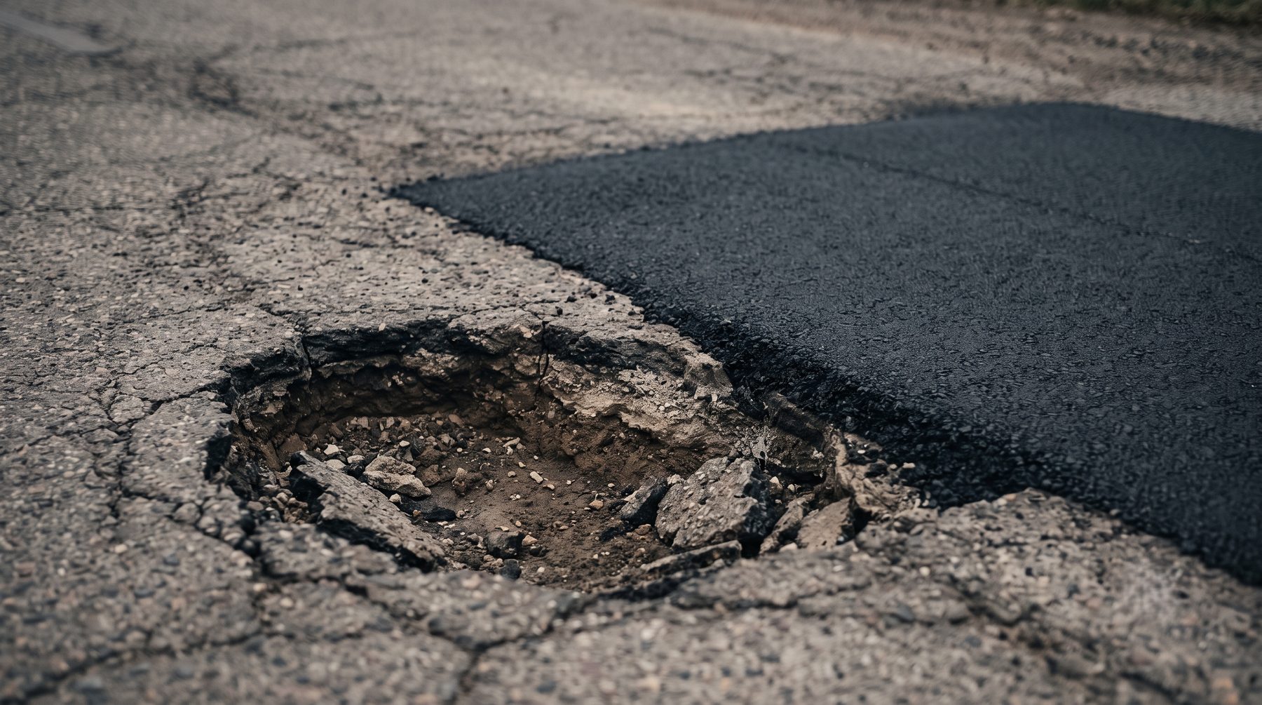 A patch addresses the hole in front of it. It does not say anything about the next one.